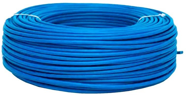 ISO18CAU010 AZ - FIO 1,00MM - AZUL - 100 MT - VALOR DO ROLO - RL ISO18CAU010 AZ - FIO 1,00MM - AZUL - 100 MT - VALOR DO ROLO - RL