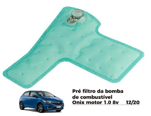ISO1903031 - PRE FILTRO BOMBA ONIX/ 12/20 1.0 8V (EMB. COM 01 PECA - VALOR UNITARIO) - KIT ISO1903031 - PRE FILTRO BOMBA ONIX/ 12/20 1.0 8V (EMB. COM 01 PECA - VALOR UNITARIO) - KIT