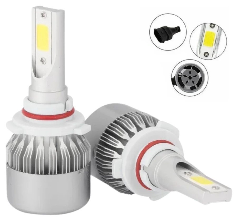 ISO14LFV10 HB3 12V - KIT LAMPADA LED 12V HB3 V10-9005 30W 20000LM 6500K (EMB. COM 02 PC- VALOR DO PAR) - KIT