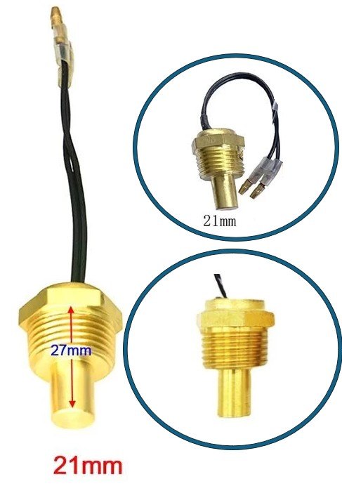 ISO6ST21MM - SENSOR TEMPERATURA 21MM PARA RELOGIO DIGITAL (EMB. COM 01 PECA - VALOR UNITARIO) - PC ISO6ST21MM - SENSOR TEMPERATURA 21MM PARA RELOGIO DIGITAL (EMB. COM 01 PECA - VALOR UNITARIO) - PC