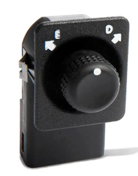 K-3931300 - BOTAO COMANDO RETROVISOR D-20 91 A 97 - ELETRICO (EMB. COM 01 PECA - VALOR UNITARIO) - PC K-3931300 - BOTAO COMANDO RETROVISOR D-20 91 A 97 - ELETRICO (EMB. COM 01 PECA - VALOR UNITARIO) - PC