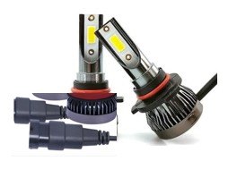 ISO14LFY3 HB3 12V - KIT LAMPADA FAROL LED 12V HB3 9005 MINI 36W 20000LM 6500K (EMB. COM 02 PC- VALOR DO PAR) - KIT