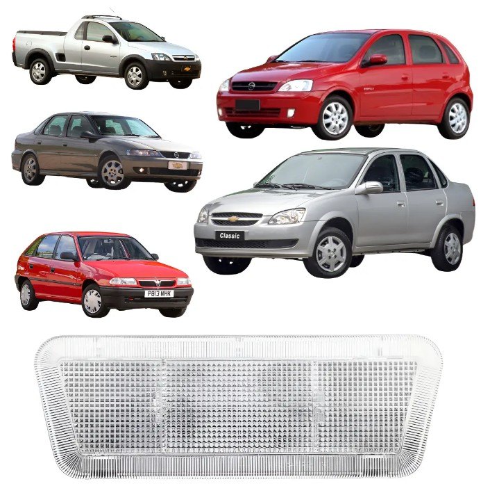 ISO1901139 - LANTERNA TETO CORSA/ VECTRA/ ASTRA - CRISTAL (EMB. COM 1 PEÇA - VALOR UNITARIO) - PC ISO1901139 - LANTERNA TETO CORSA/ VECTRA/ ASTRA - CRISTAL (EMB. COM 1 PEÇA - VALOR UNITARIO) - PC