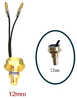 ISO6ST12MM - SENSOR TEMPERATURA 12MM PARA RELOGIO DIGITAL (EMB. COM 01 PECA - VALOR UNITARIO) - PC