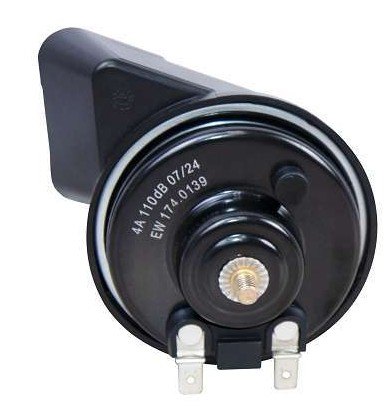 ISO26B4.0139 12V - BUZINA UNIVERSAL CARACOL 12V 80MM DUPLA (EMB. COM 02 PECA - VALOR DO PAR) - PR ISO26B4.0139 12V - BUZINA UNIVERSAL CARACOL 12V 80MM DUPLA (EMB. COM 02 PECA - VALOR DO PAR) - PR