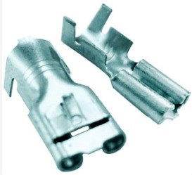 ISO82183 - TERMINAL ENCAIXE COM TRAVA ESTANHADO 6,7 MM (EMB. COM 100 PECAS - VALOR DO CENTO) - CT