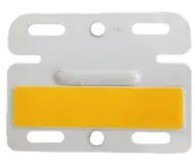 ISO14LS03 AM 24V - LANTERNA LED LATERAL CAMINHAO 24V 10,5X8CM AMBAR (EMB. 01 PC- VALOR UNITARIO) - PC