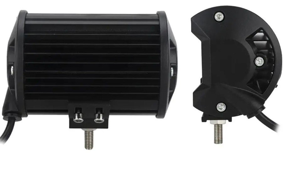 ISO14F36PLUS 12/24V - FAROL LED RETANGULAR 12/24V 13,5X8X6CM / 24 LEDS 72W (EMB. COM 01 PC - VALOR UNITARIO) - PC