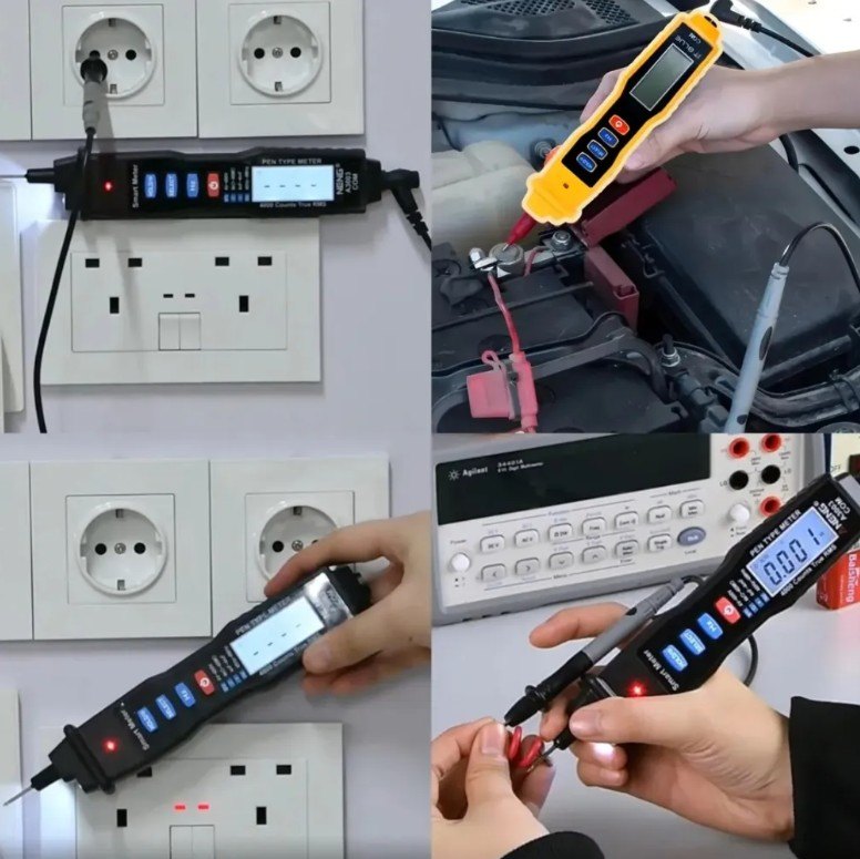 ISO6MT6008  - MULTIMETRO DIGITAL CANETA DE 4V A 600V - DC/AC (EMB. COM 01 PECA- VALOR UNITARIO) - PC