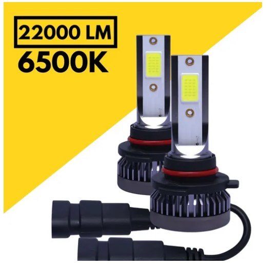 ISO14LFY3 HB4 12V - KIT LAMPADA FAROL LED HB4 12V 9006 MINI 36W 20000LM 6500K (EMB. COM 02 PC- VALOR DO PAR) - KIT