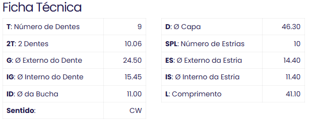 99.1533.0 - IMP. PART. FORD KA/ FIESTA/ ESCORT - 09 DENT - 10 EST - UN