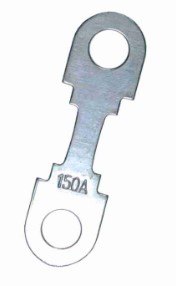 ISO10323-150 - FUSIVEL CINTA 150A (EMB. COM 05 PCS - VALOR UNITARIO) - PC