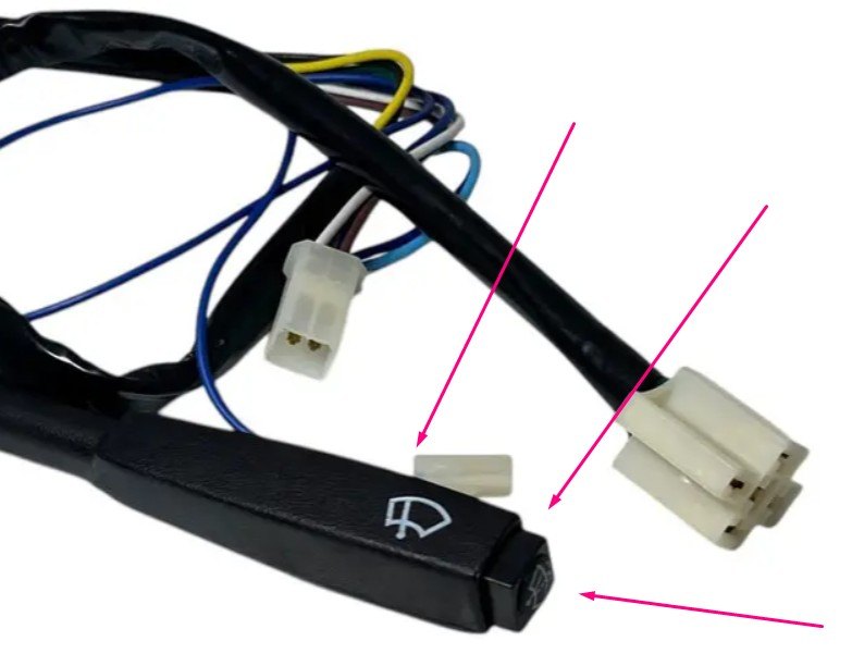 V.3.F6.020.00 - CHAVE LIMPADOR CORCEL II/ DELREY 78/84 (EMB. COM 01 PECA - VALOR UNITARIO) - PC