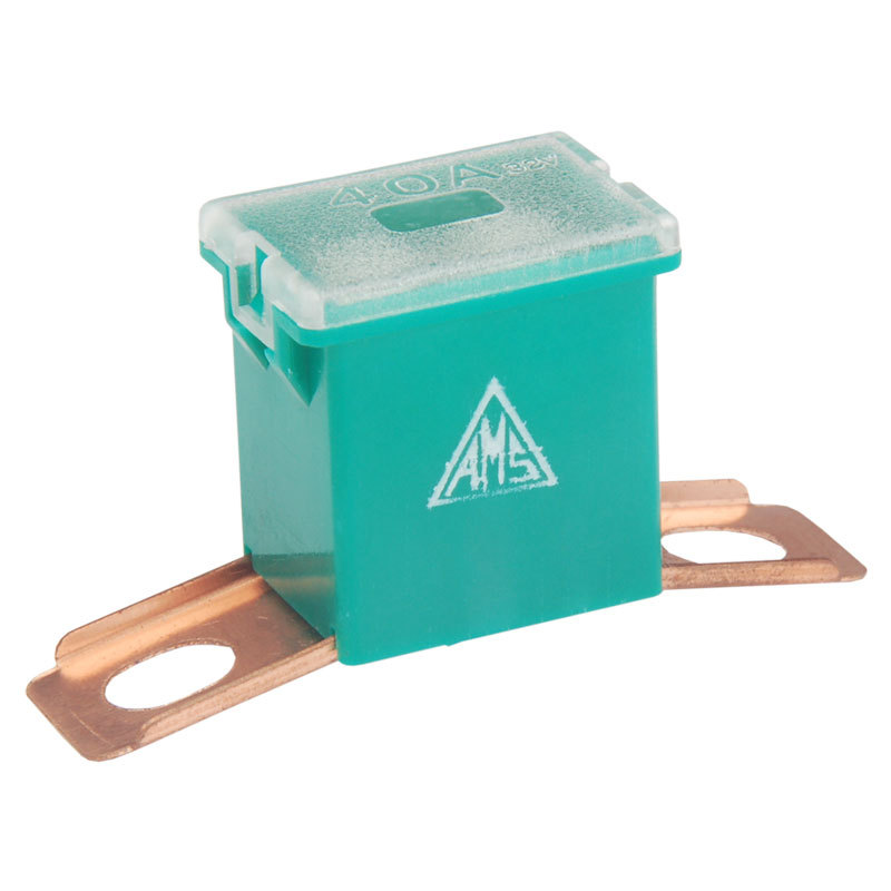 AMS196-40 - FUSIVEL MEGA MACHO LAT. EL. CURTO 40A - VERDE (EMB. COM 01 PC - VALOR UNITARIO) - PC