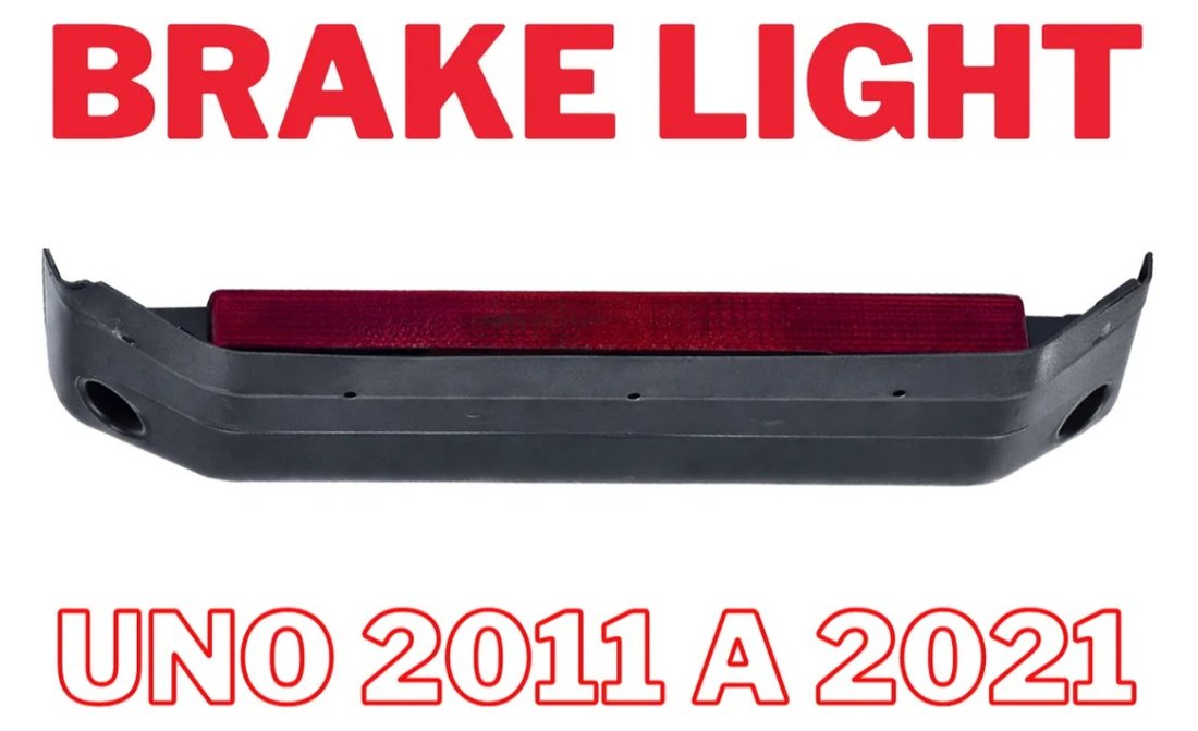 ISO1907319 VM - LANTERNA BREAK LIGHT- UNO 11/21 - COM PLACA LED - VERMELHA (EMB. COM 01 PECA - VALOR UNITARIO) - PC ISO1907319 VM - LANTERNA BREAK LIGHT- UNO 11/21 - COM PLACA LED - VERMELHA (EMB. COM 01 PECA - VALOR UNITARIO) - PC