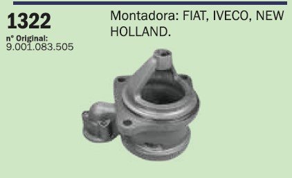 CP1322 - MANCAL PARTIDA CAMINHAO 120/ 140 - 830,80 (EMB. COM 1 PEÇA - VALOR UNITARIO) - PC