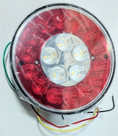 ISO22L5043 12/24V - LANTERNA LED TRASEIRA REDONDA 12/24V FCR (EMB. COM 01 PECA- VALOR UNITARIO) - PC