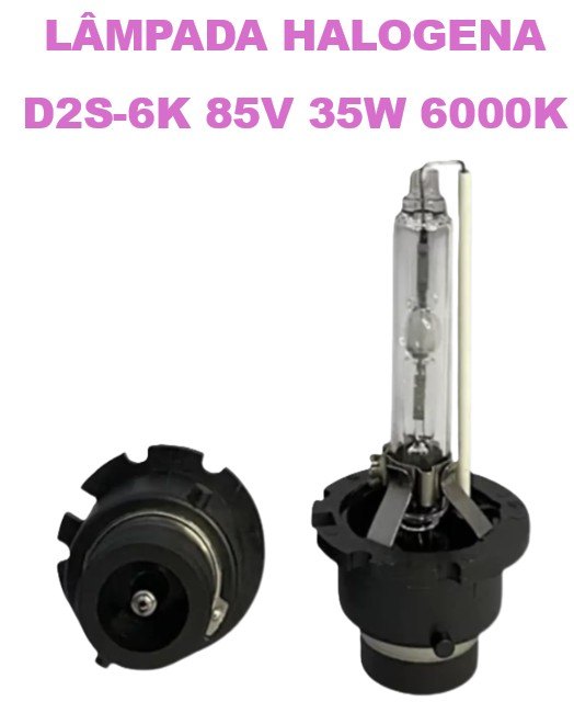 ISO14LXD2S-6K - LAMPADA HALOGENA D2S-6K 85V 35W 6000K (EMB. COM 01 PECA - VALOR UNITARIO) - PC ISO14LXD2S-6K - LAMPADA HALOGENA D2S-6K 85V 35W 6000K (EMB. COM 01 PECA - VALOR UNITARIO) - PC