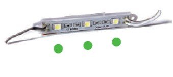 ISO14LR3 04 VD 12V - LAMP LEG 3 LED SMD VERDE 12V (EMB. COM 10 PCS- VALOR UNITARIO) - PC