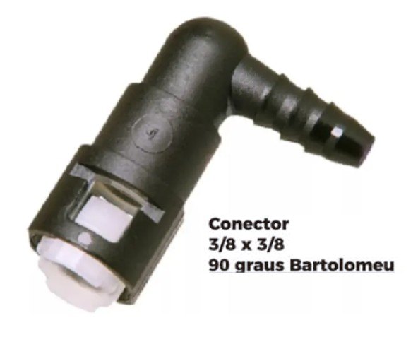 ISO1905614 - CONECTOR 3/8 X 3/8 - BARTOLOMEU - 90 GRAU (EMB. COM 01 PECA - VALOR UNITARIO) - PC ISO1905614 - CONECTOR 3/8 X 3/8 - BARTOLOMEU - 90 GRAU (EMB. COM 01 PECA - VALOR UNITARIO) - PC