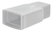 DP7.168 X - LUVA P/ TERMINAL 6,3 MM MACHO - CURTA (EMB COM 100 - VALOR DO PACOTE) - CT