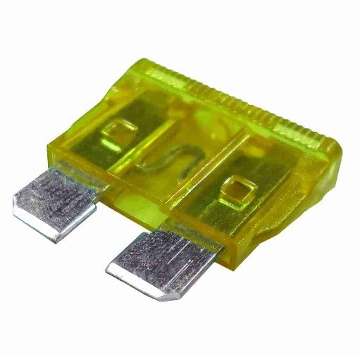 AMS160-20 - FUSIVEL LAMINA UNIVERSAL - 20A - AMARELO (EMB. COM 10 PCS - VALOR UNITARIO) - PC AMS160-20 - FUSIVEL LAMINA UNIVERSAL - 20A - AMARELO (EMB. COM 10 PCS - VALOR UNITARIO) - PC