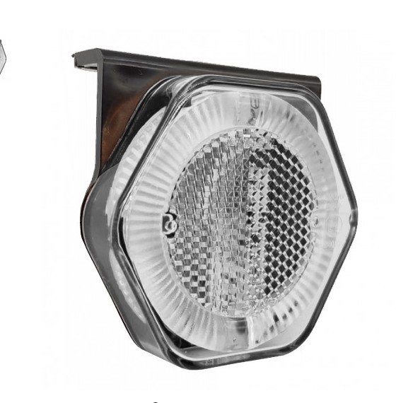 ISO17T1066 CR - LANTERNA LATERAL LED CR 12/24V SEXTAVADO COM SUPORTE - PC