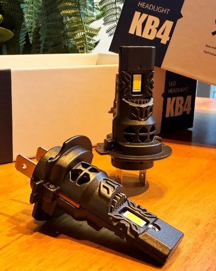 ISO14KB4H7 12V - KIT LAMPADA LED MINI KB4 H7 30000LM 6500K 12V (EMB. COM 02 PECAS - VALOR DO PAR) - KIT