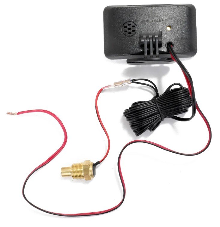 ISO65035 - 12/24V - PAINEL DIGITAL 2 EM 1- VOLT.+ TEMP. AGUA MOTOR - 12/24V - PC