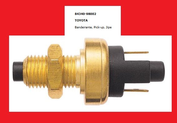 RHO0395 - INT. FREIO TOYOTA BANDEIRANTE/PICK-UP/JIPE - UN