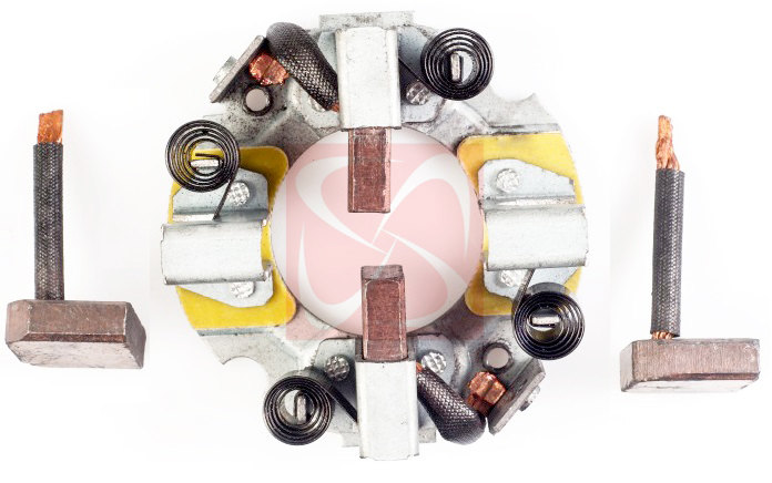 A-001-24V - PORTA ESCOVA PARTIDA MITSUBISHI CAM. MB ACTROS/ AXOR/ ESCAV. VOLVO 700/460/360 - PC