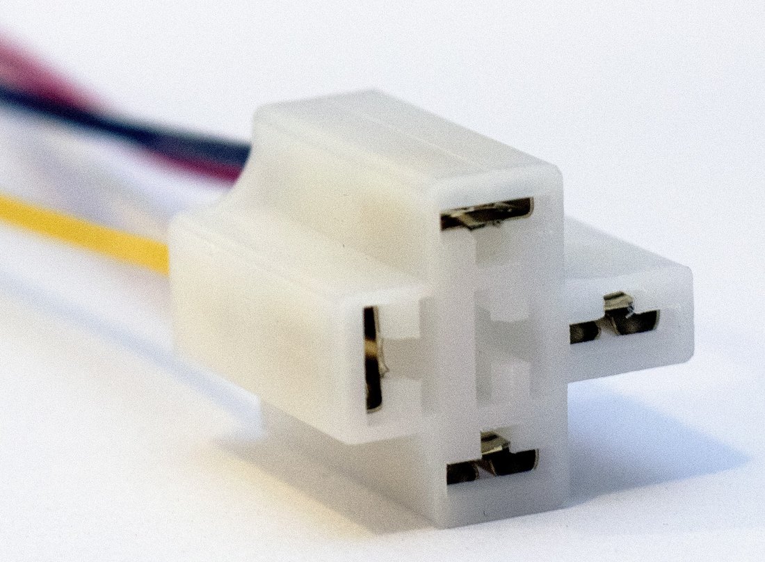 ISO305001 B - PORTA RELE 40 AMPERES - COM 4 FIOS (EMB. COM 05 PECAS- VALOR UNITARIO) - PC