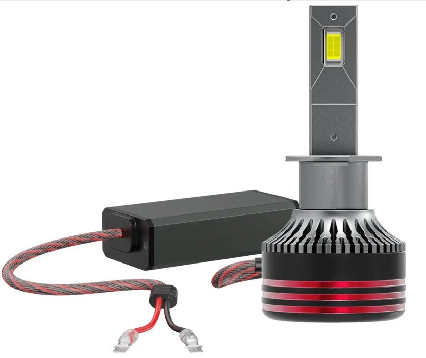 ISO14LFM7 H1 12V - KIT LAMPADA LED M7 H1 12V 45W 6500K - SUPER CAMBUS - CHIP CSP (EMB. COM 02 PCS - VALOR DO PAR) - KIT ISO14LFM7 H1 12V - KIT LAMPADA LED M7 H1 12V 45W 6500K - SUPER CAMBUS - CHIP CSP (EMB. COM 02 PCS - VALOR DO PAR) - KIT