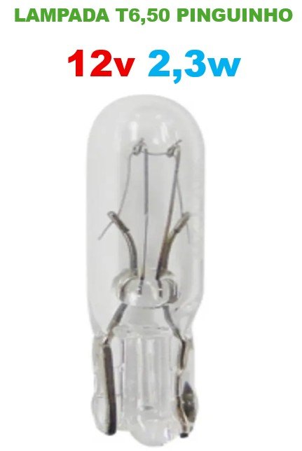ISO14LX3892 BC 12V - LAMPADA HALOGENA PINGO T6.5 12V 2.3W BRANCA (EMB. COM 10 PECAS - VALOR UNITARIO) - PC ISO14LX3892 BC 12V - LAMPADA HALOGENA PINGO T6.5 12V 2.3W BRANCA (EMB. COM 10 PECAS - VALOR UNITARIO) - PC