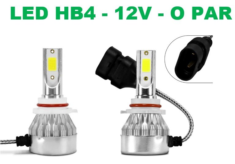 ISO14LFV10 HB4 12V - KIT LAMPADA LED HB4-9006 12V 30W- 20000LM - 6500K (EMB. COM 02 PC- VALOR DO PAR) - KIT ISO14LFV10 HB4 12V - KIT LAMPADA LED HB4-9006 12V 30W- 20000LM - 6500K (EMB. COM 02 PC- VALOR DO PAR) - KIT