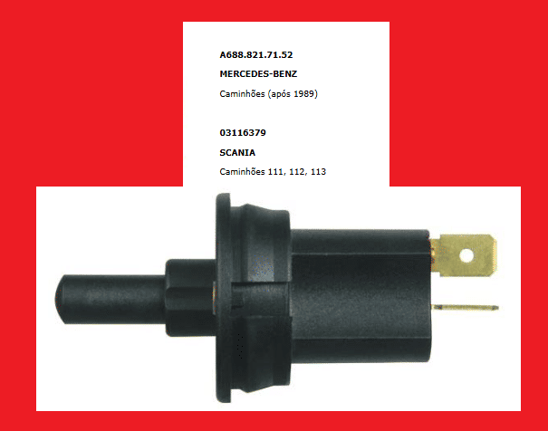 RHO1103 - INT.LUZ PORTA SCANIA  111/112/113  - UN