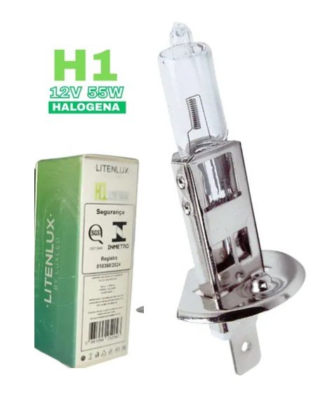ISO14LX58 H1 12V - LAMPADA FAROL H1 12V 55W (EMB. COM 10 PECAS - VALOR UNITARIO) - PC