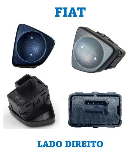 ISO17I39220 LD - INTERRUPTOR VIDRO ELETRICO SIMPLES LD FIAT UNO VIVACE/ ATRACTTIVE 10/... 12V (EMB. COM 01 PECA - VALOR UNITARIO) - PC