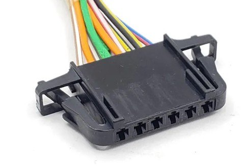 ISO17CH06.5752 - CHICOTE 06 VIAS PEDAL ACELERADOR GOL/ SENSOR TEMPERATURA LINHA PESADA FORD (EMB. COM 1 PECA - VALOR UNITARIO) - PC