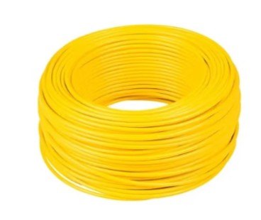ISO18CAU060 AM 25MT - CABO 6,00 MM - AMARELO (EMB. COM 25 METROS - VALOR DO ROLO) - RL