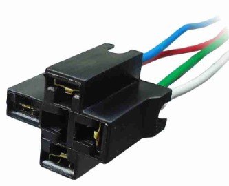 ISO107502 12/24V - SOQUETE PARA RELE 40 AMP/ 4 TERMINAIS (EMB. COM 05 PCS - VALOR UNITARIO) - PC