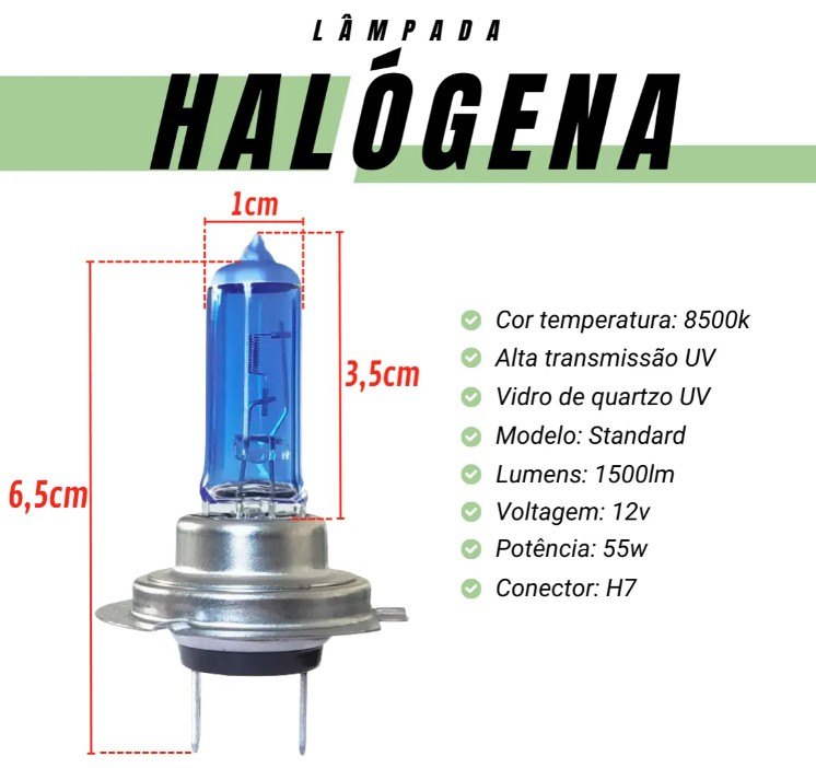 ISO14LXH7 SP BCA 12V - LAMPADA HALOGENA H7 55W 12V SUPER BRANCA - BLISTER (EMB. COM 02 PECAS - VALOR DO PAR) - PR ISO14LXH7 SP BCA 12V - LAMPADA HALOGENA H7 55W 12V SUPER BRANCA - BLISTER (EMB. COM 02 PECAS - VALOR DO PAR) - PR