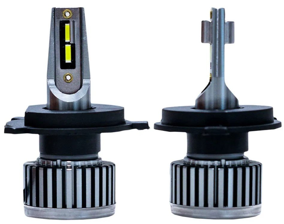 ISO14LFR8 H4 12V - KIT LAMPADA LED R8 H4 12V 30000LM 42W 6500K (EMB. COM 02 PC- VALOR DO PAR) - KIT ISO14LFR8 H4 12V - KIT LAMPADA LED R8 H4 12V 30000LM 42W 6500K (EMB. COM 02 PC- VALOR DO PAR) - KIT