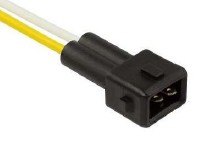 ISO17CH02.9743 - CHICOTE 02 VIAS BICO INJETOR/ VW - TODOS MODELOS MPFI/ MACHO/ 2.8 MM (EMB. COM 01 PEÇA - VALOR UNITARIO) - PC