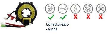 ISO26D1.0015 - CINTA AIRBAG MITSUBICHI L200, HPE, PAGERO 04 A 11 (EMB. COM 01 PECA - VALOR UNITARIO) - PC ISO26D1.0015 - CINTA AIRBAG MITSUBICHI L200, HPE, PAGERO 04 A 11 (EMB. COM 01 PECA - VALOR UNITARIO) - PC