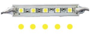 ISO14LR5 01 AM 12V - LAMP LEG 5 LED SMD AMARELO 12V (EMB. COM 10 PCS- VALOR UNITARIO) - PC