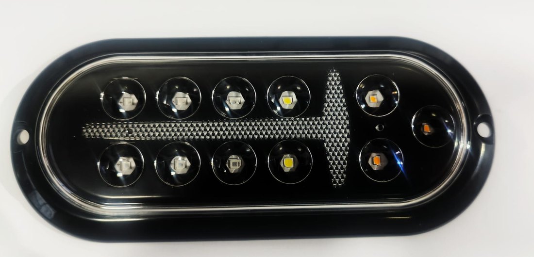 ISO17LT1024 CR RE - LANTERNA TRASEIRA CARRETINHA CRISTAL COM RE 12/24V BIVOLT (EMB COM 01 PEÇA - VALOR UNITARIO) - PC