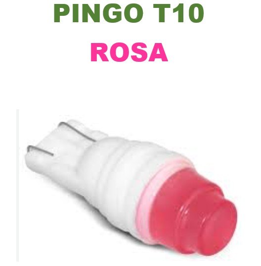 ISO14LPT 2821 RS 12V - LAMPADA LED PINGO T10/2821 12V ROSA (EMB. 01 PC- VALOR UNITARIO) - PC