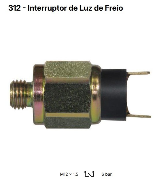 RHO0312 - INT. FREIO FORD TODOS COM SISTEMA WABCO - PC