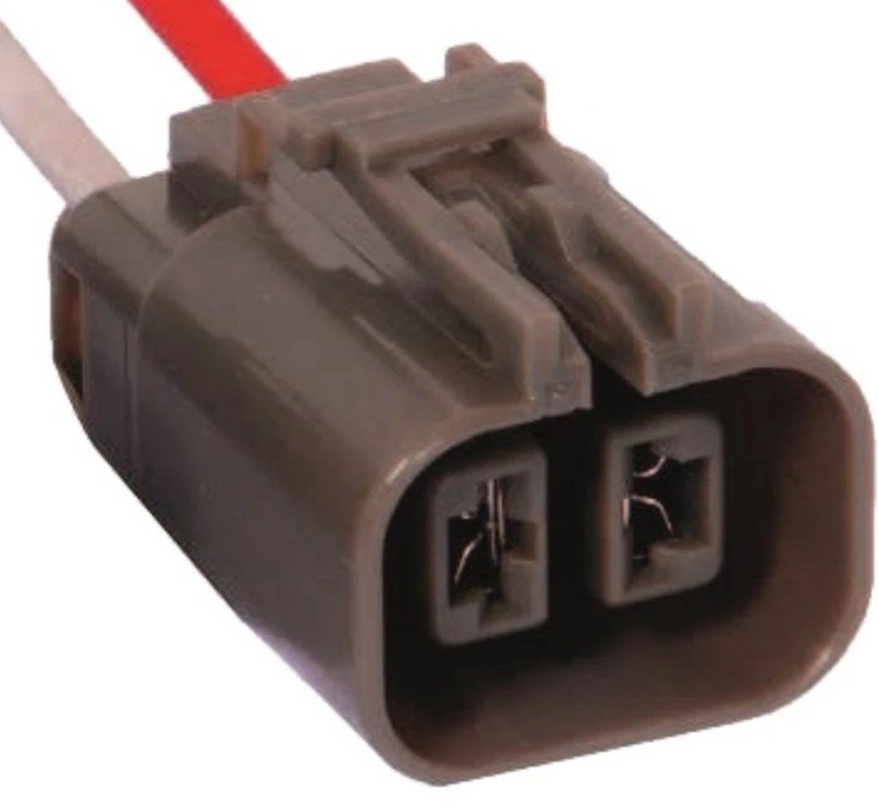 C302.5910 - CHICOTE 02 VIAS REGULADOR DE VOLTAGEM L200, HYUNDAI, HR, H100, KIA, CERATO, SOUL, SUBARU, FIO 4 MM, FEMEA, 2,8MM (EMB. COM 01 PEÇA - VALOR UNITARIO) - PC C302.5910 - CHICOTE 02 VIAS REGULADOR DE VOLTAGEM L200, HYUNDAI, HR, H100, KIA, CERATO, SOUL, SUBARU, FIO 4 MM, FEMEA, 2,8MM (EMB. COM 01 PEÇA - VALOR UNITARIO) - PC